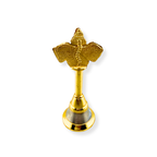 Brass Garuda Hand Bell – Traditional Hindu Puja Bell | Brass Ghanti for Home Mandir