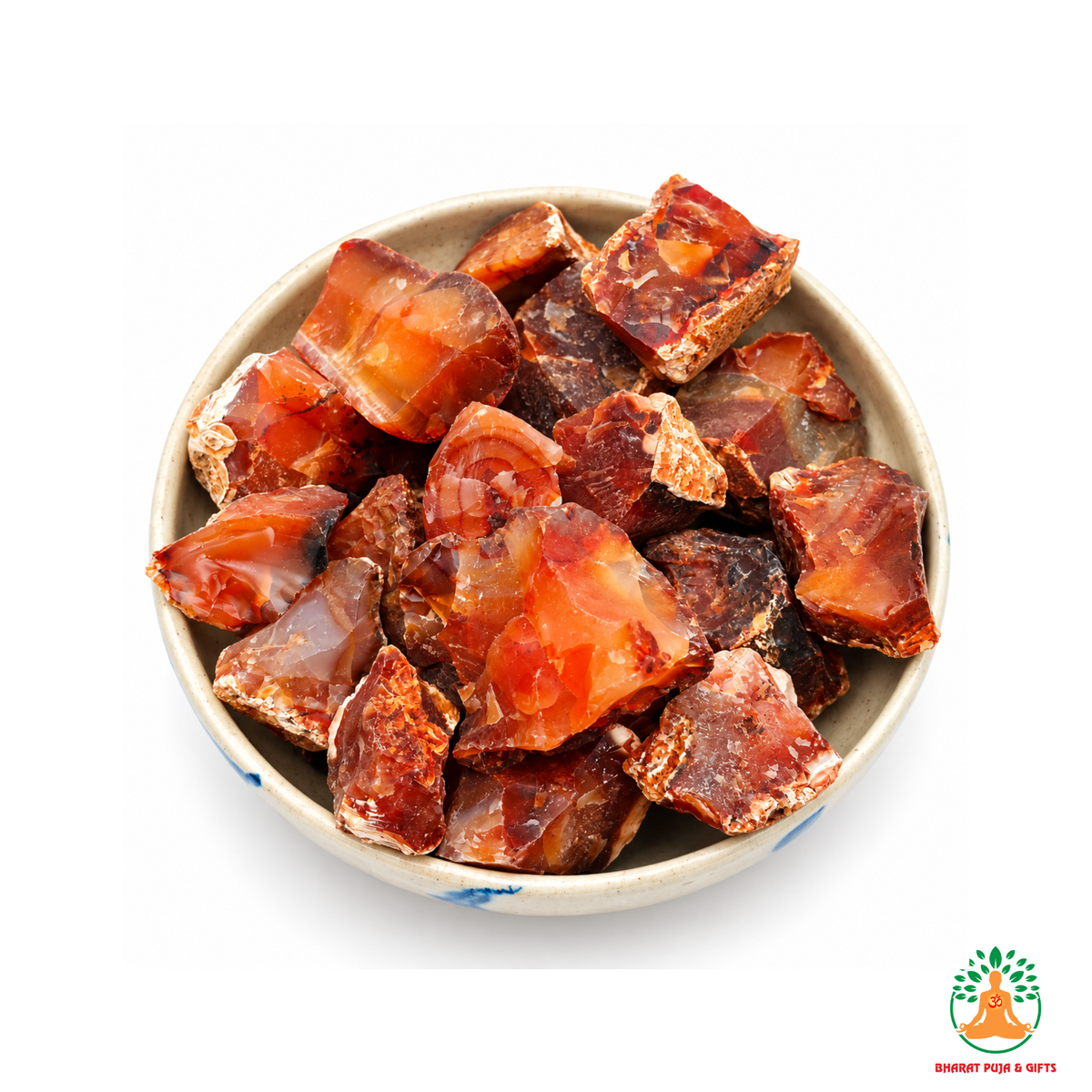 Carnelian Raw Crystals – Natural Rough Unpolished Carnelian Stones | Orange Manifestation Healing and Meditation Crystals