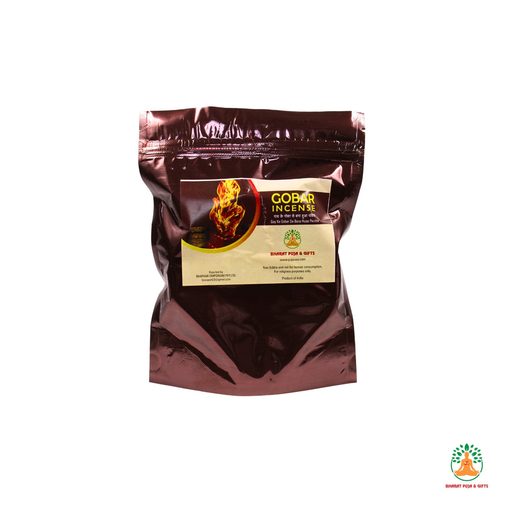 Gobar incense | holy cow Dung cake | Sticks for Pooja Rituals | Natural Cow Dung Incense for Spiritual Pooja, Temple Offerings & Home Mandir | Eco-Friendly Pooja Essentials for Festivals & Gifting 🌿🪔🙏