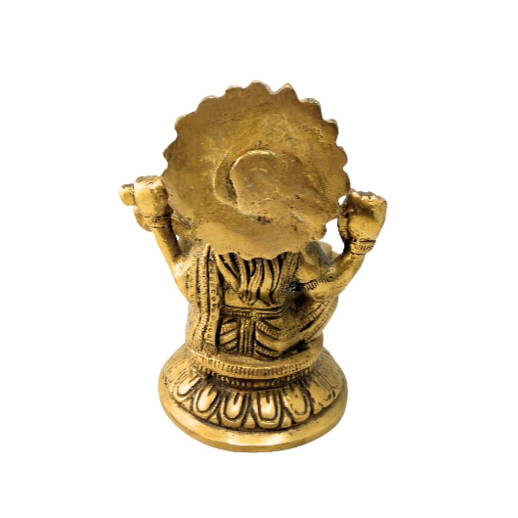 Brass Goddess Saraswati Idol | Maa Saraswati Statue for Puja, Home Decor & Gifts | Saraswati Devi Murti