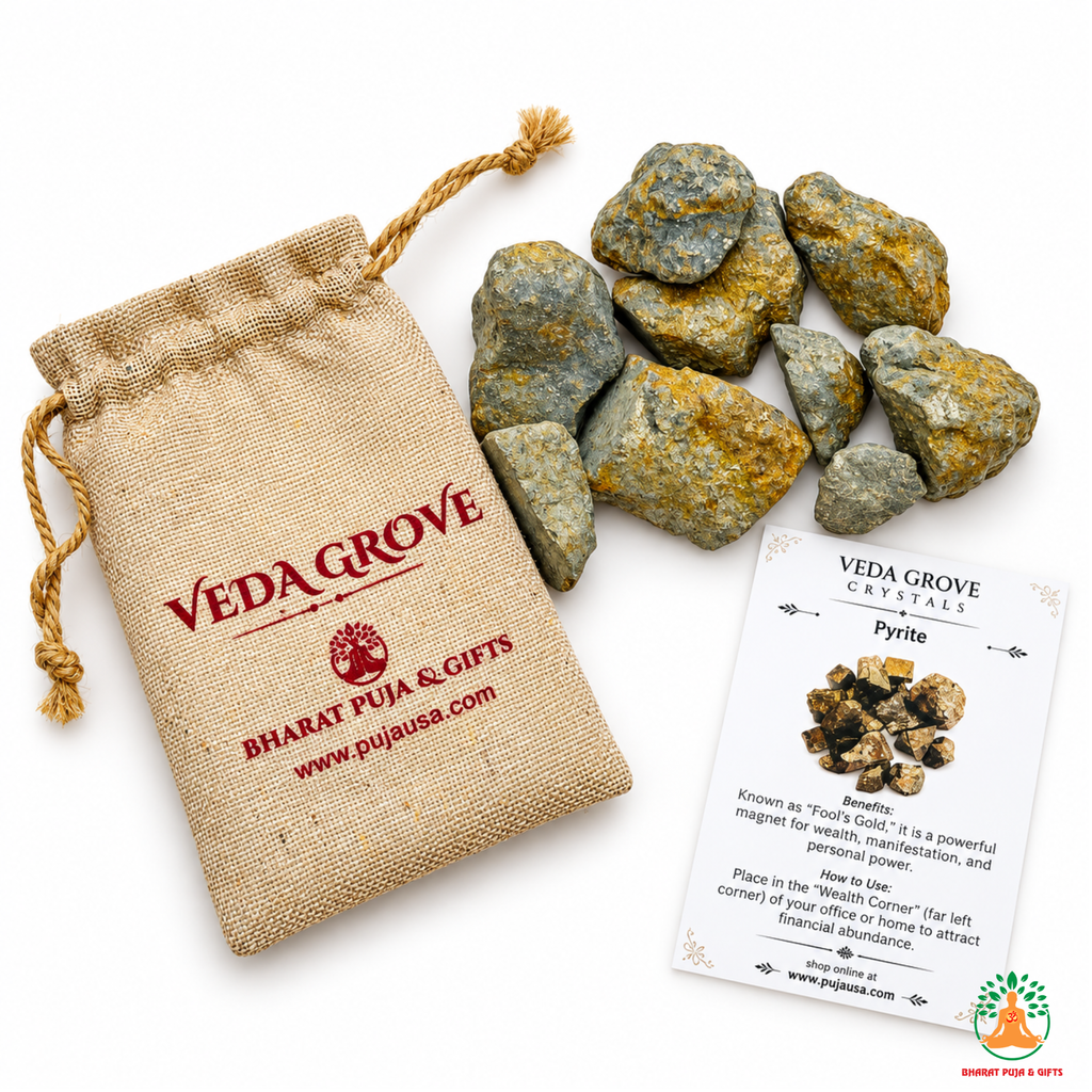 Pyrite Raw Crystals – Natural Rough Unpolished Gray Pyrite Stones | Gray Manifestation Healing and Meditation Crystals