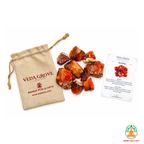 Carnelian Raw Crystals – Natural Rough Unpolished Carnelian Stones | Orange Manifestation Healing and Meditation Crystals