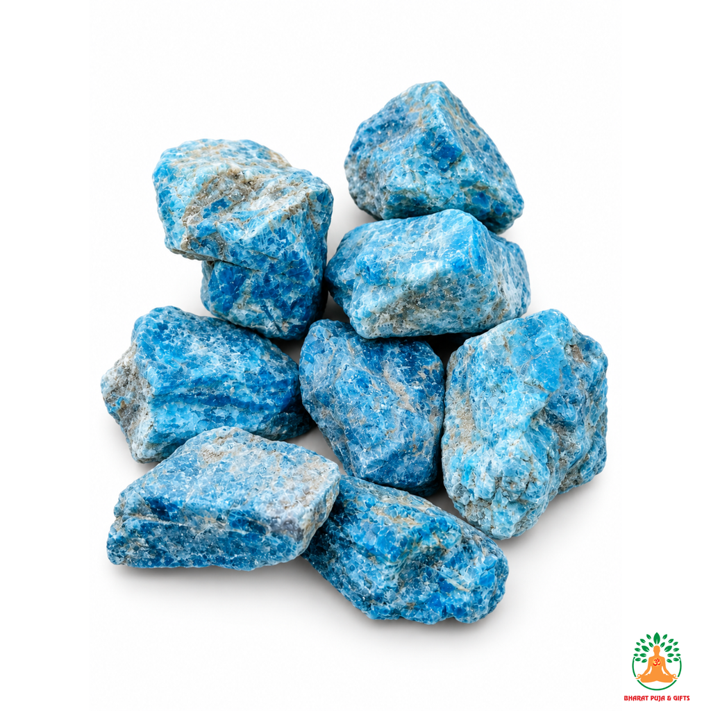 Lepoidolite Raw Crystals – Natural Rough Unpolished Blue Lepidolite Stones | Blue Manifestation Healing and Meditation Crystals