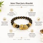 Pixiu Black Obsidian Bracelet | Black Bead Prosperity Bracelet | Gold Pixiu Charm | Feng Shui Inspired Jewelry | Good Fortune Gift | Crystal Bracelet