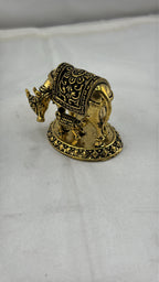Panchaloha Kamadhenu Idol | Panchadhatu Cow and Calf Murti | Panchalogam Gau Mata Statue