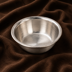 Pure Silver Small Puja Bowl (Katori) | Traditional Offering Bowl