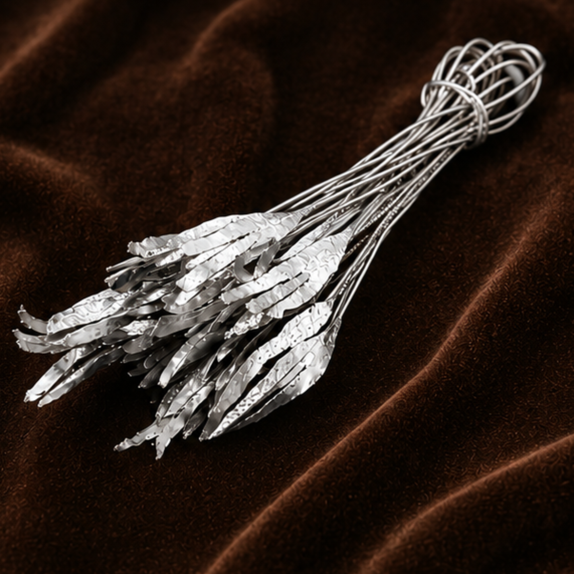 Pure Silver Durva Grass | Sacred Offering for Lord Ganesha