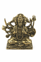 Panchadhatu Panchamukhi Sitting Hanuman Idol | Panchaloha Panchamukhi Hanuman Murti | Panchalogam Sitting Hanuman Statue