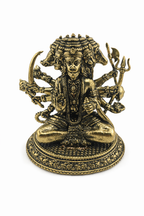 Panchadhatu Panchamukhi Sitting Hanuman Idol | Panchaloha Panchamukhi Hanuman Murti | Panchalogam Sitting Hanuman Statue