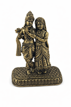 Panchadhatu Radha Krishna Idol | Panchaloha Radha Krishna Murti | Panchaloha Radha Krishna Statue