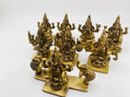 Brass Ashtalakshmi Idol Set | Traditional Lakshmi Statue Collection | 8 Lakshmi Murti Set