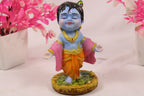 baby Krishna Kahna God Idol for Pooja, Car & Home decor, collection art figurine