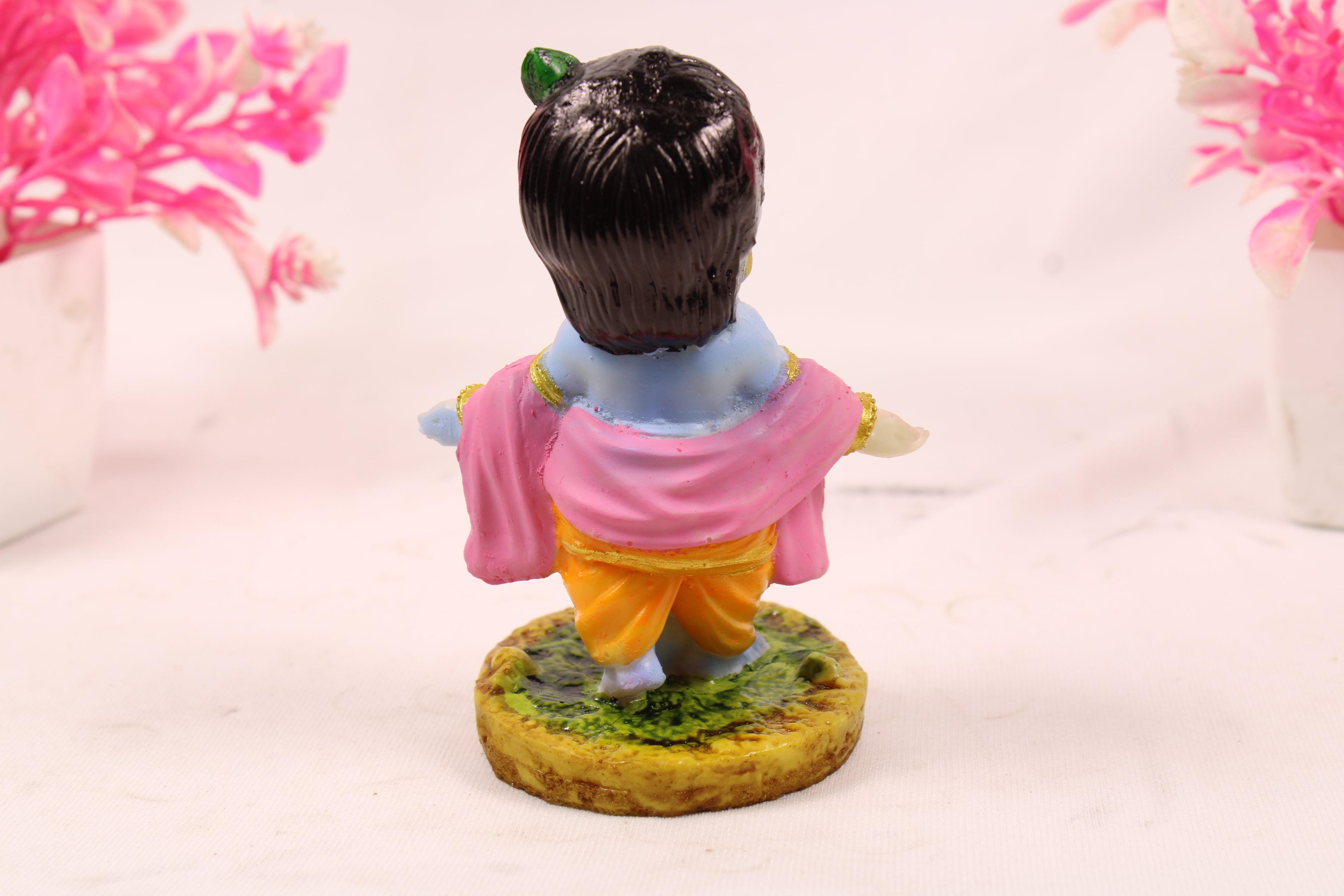 baby Krishna Kahna God Idol for Pooja, Car & Home decor, collection art figurine