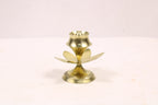 Brass Agarbatti Stand Flower Design | 5 Petal Incense Stick Holder | Brass Incense Stick Stand