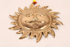 Copper Sun Wall Hanging | Sun God Vastu Decor | Spiritual & Positive Energy