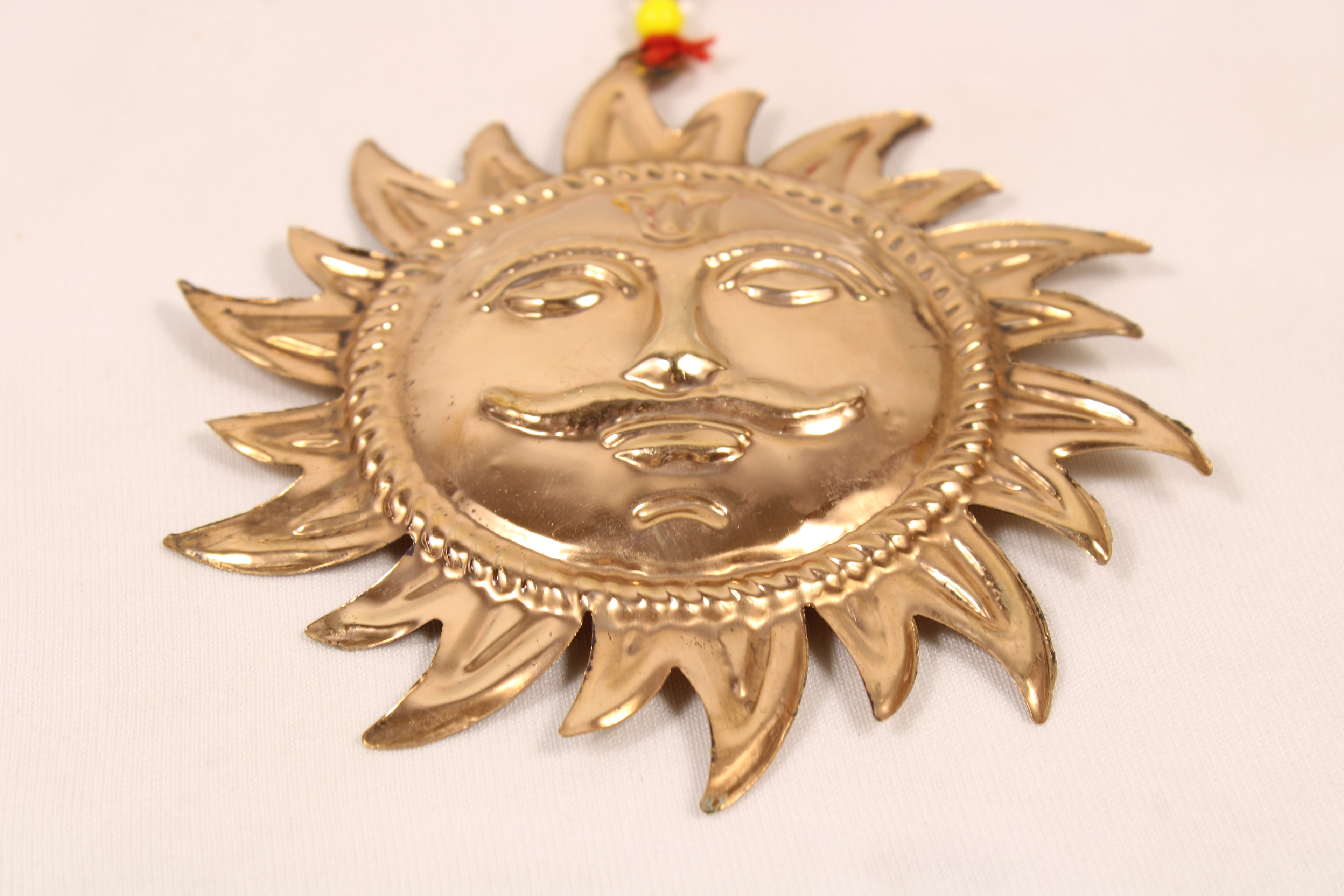 Copper Sun Wall Hanging | Sun God Vastu Decor | Spiritual & Positive Energy