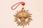Copper Sun Wall Hanging | Sun God Vastu Decor | Spiritual & Positive Energy