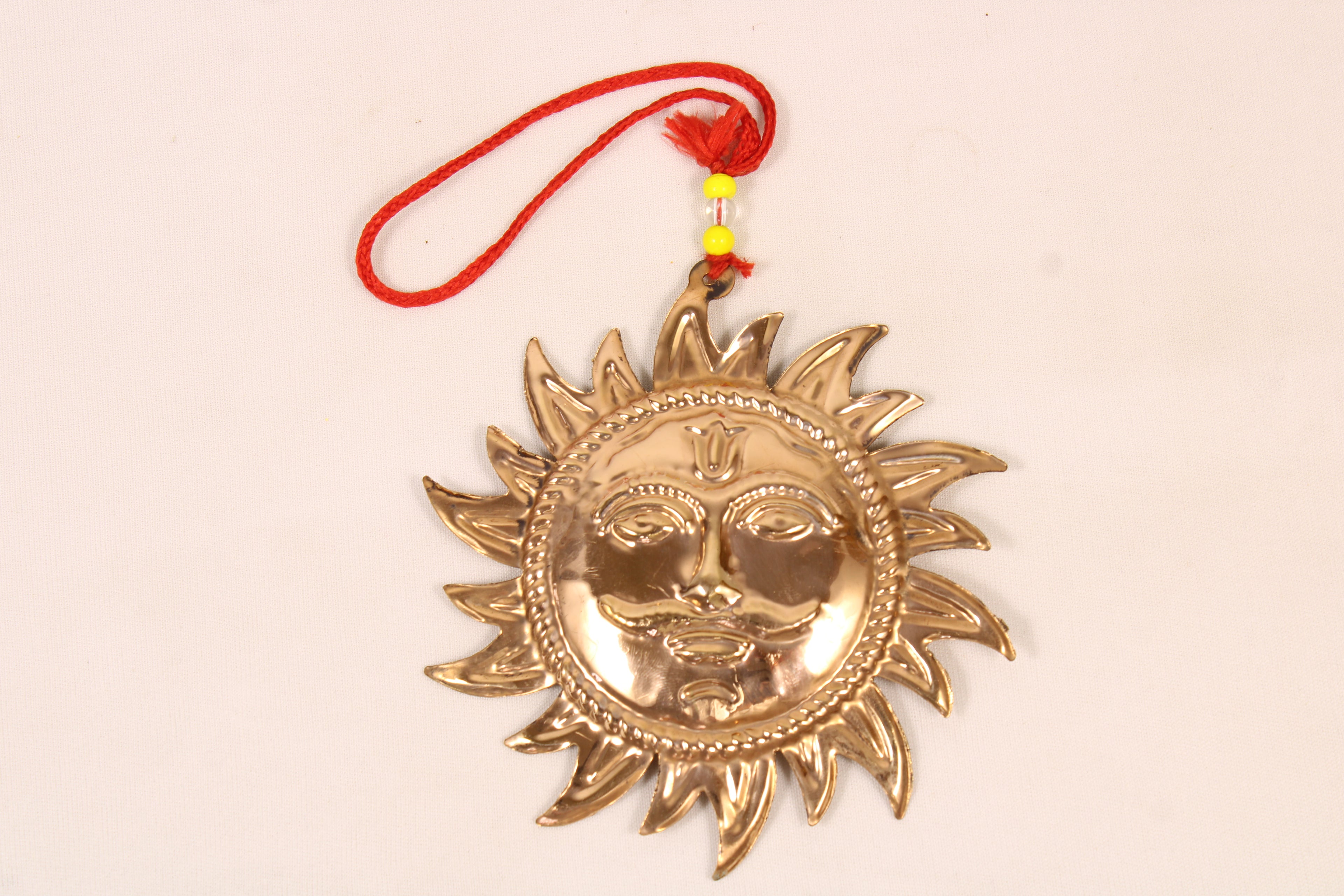 Copper Sun Wall Hanging | Sun God Vastu Decor | Spiritual & Positive Energy