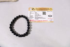 Natural Black Tourmaline Bracelet | Black Crystal Gemstone Bracelet | Grounding & Protection Jewelry | Meditation Bracelet | Gift for Men & Women