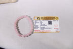 Natural Rose Quartz Bracelet | Pink Crystal Gemstone Bracelet | Love & Self Love Jewelry | Crystal Gemstone Bracelet | Gift for Women