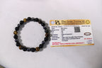 Triple Chakra Bracelet | Black Obsidian Hematite Tiger Eye Bracelet | Grounding & Protection Jewelry | Chakra Inspired Crystal Bracelet