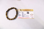 Natural Tiger Eye Bracelet | Golden Brown Crystal Gemstone Bracelet | Confidence & Protection Jewelry | Grounding Bracelet | Spiritual Gift