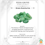 Green Aventurine Tumble Stones – Polished Natural Gemstones | Manifestation Healing and Meditation Crystals