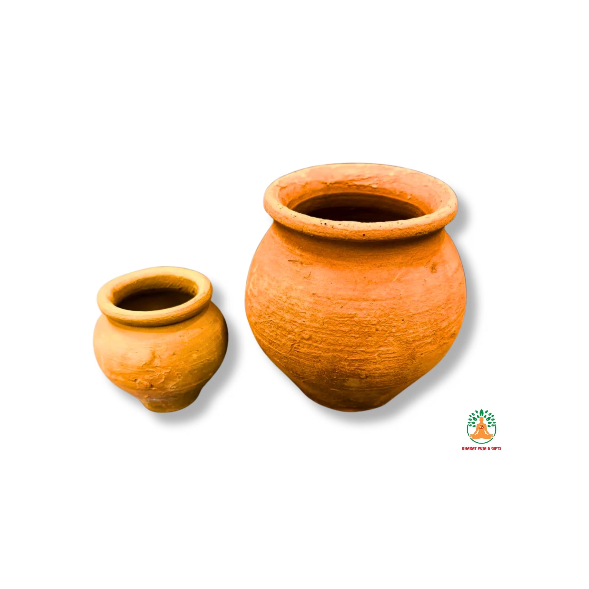 Natural Clay Mud Cups | Kulhad Kullad Tea Coffee Cups| Handmade Eco Friendly Clay Pots| Indian Traditional Kulhad Cups | Hindu Puja Clay Pot