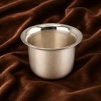 Silver Fulpatra – Traditional Pooja Offering Bowl
