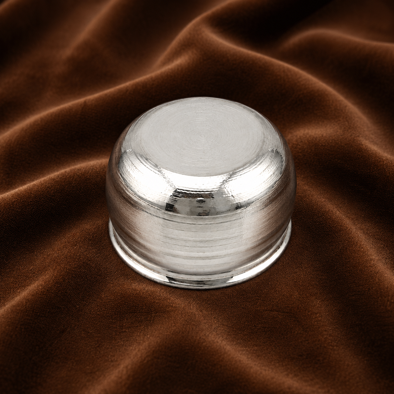 Pure Silver Traditional Katori (Small) | Puja & Offering Bowl