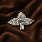 Pure Silver Bel Patra Leaf | Sacred Offering for Lord Shiva