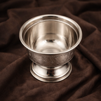 Pure Silver Sriman Cup 35g | Silver Chandan Cup | Silver Puja Cup