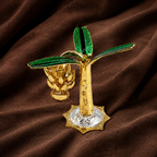 Sterling Silver Banana Tree | Traditional Puja Decoration