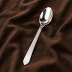 Pure Silver Puja Spoon | Traditional Ritual Spoon for Daily Worship |Silver Offering Bhoga Spoon