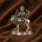 Silver Durga Devi Idol | Silver Durga Ma Statue | Goddess Durga Murti
