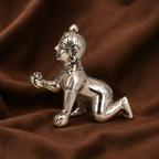 Pure Silver Laddu Gopal Idol | 999 Silver Baby Krishna Murti | Silver Krishna Gopal Idol
