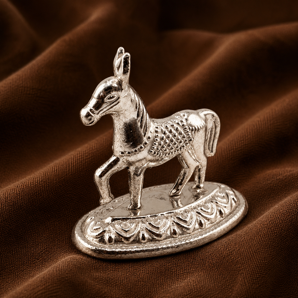 Sterling Silver Horse Idol | Symbol of Success, Strength & Prosperity