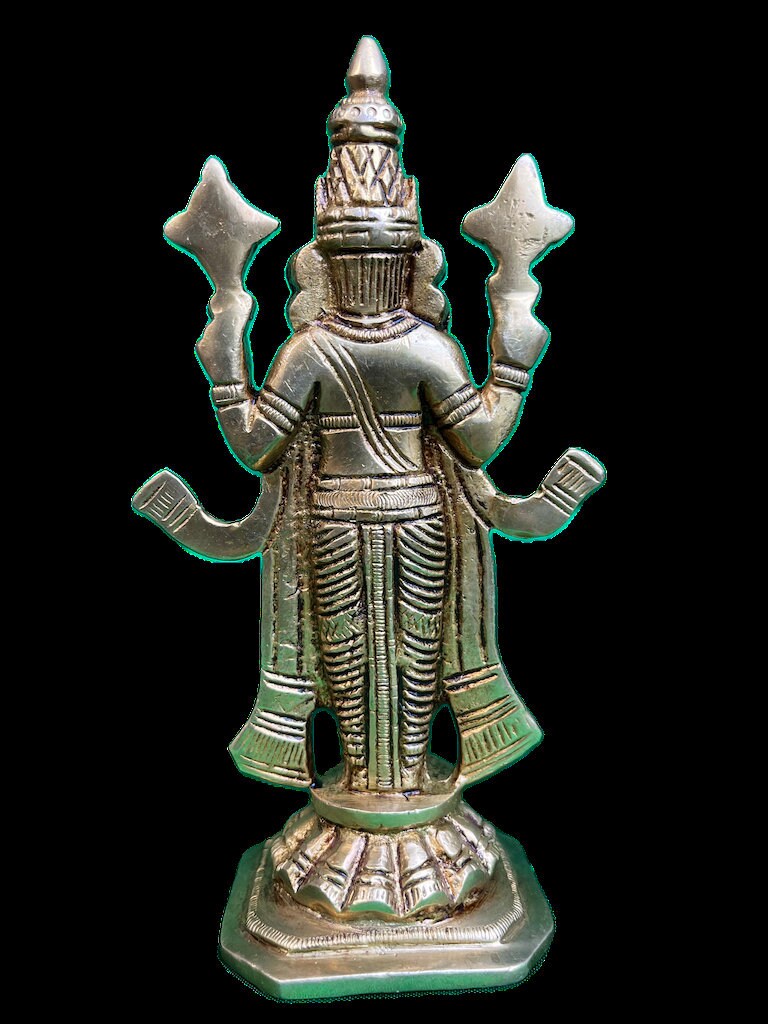Brass Lord Tirupati Balaji Idol | Brass Lord Venkateswara Swami Murti