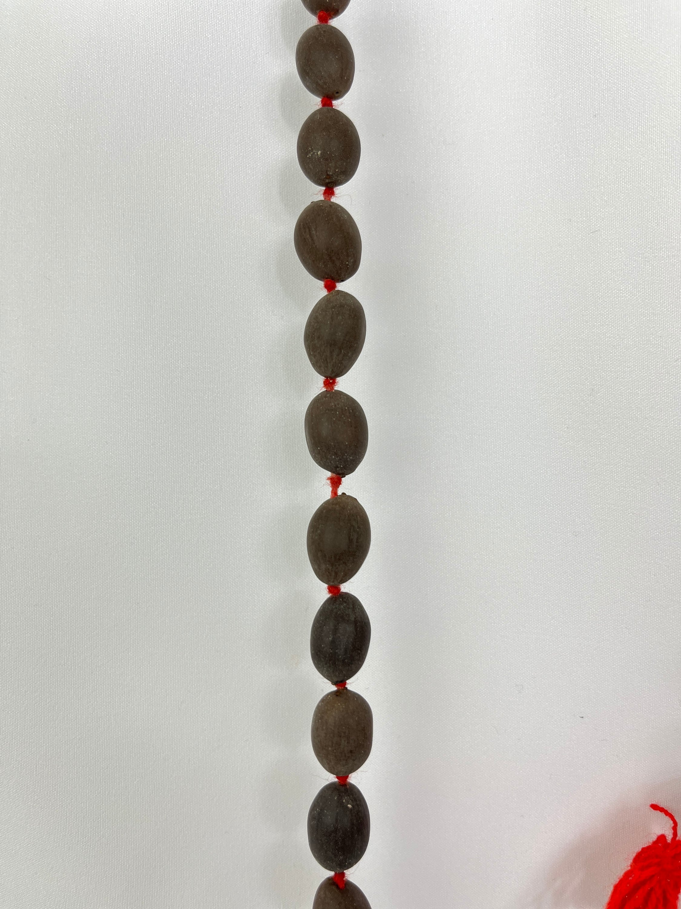 108 Bead Lotus Seed Mala | Sacred Prayer Rosary Japa Beads | Kamalgatta Mala
