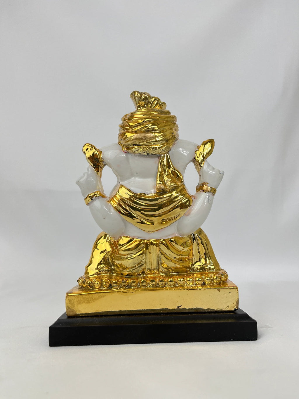 Ganesh Ji White and Golden for Puja and Home decor