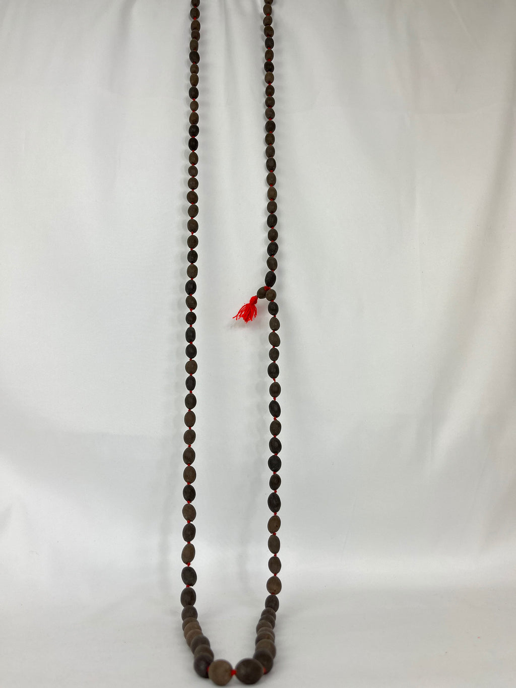 108 Bead Lotus Seed Mala | Sacred Prayer Rosary Japa Beads | Kamalgatta Mala