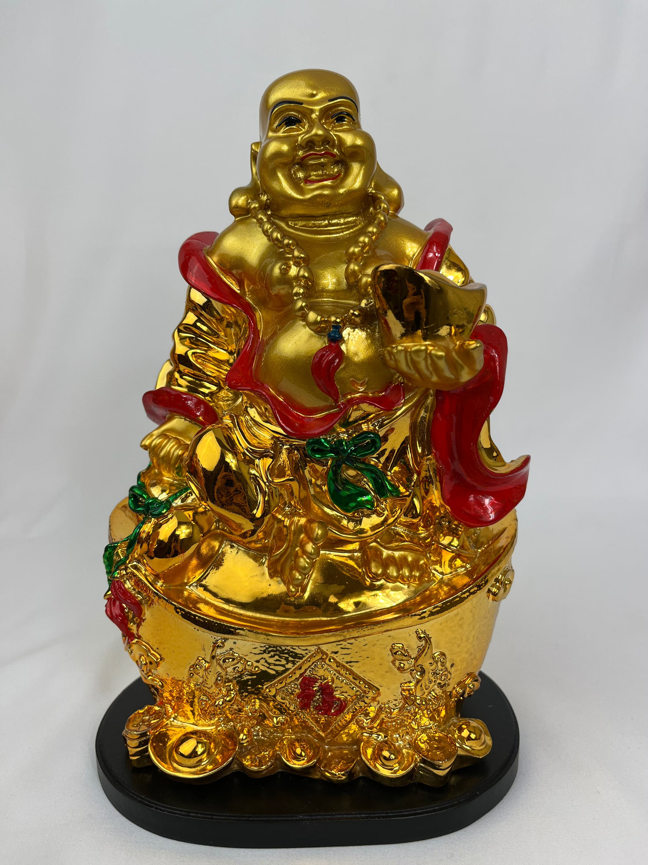 Laughing Buddha Idol for wealth, money and Good luck| Home and office decor| Gifts and Return Gifts