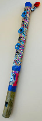 Bamboo Flute | Janmastami Kanhaji Basuri | Bamboo Flute Decorative Handmade Piccolo Bamboo Birthday Gifts, Janmastami Kanhaji Basuri