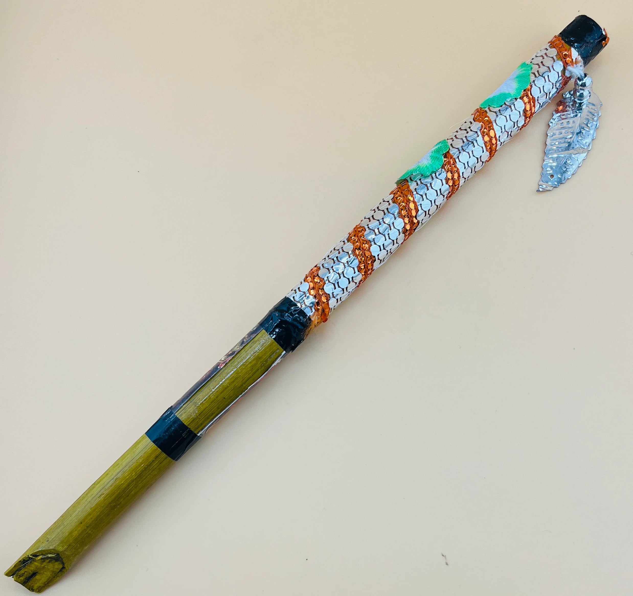 Bamboo Flute | Janmastami Kanhaji Basuri | Bamboo Flute Decorative Handmade Piccolo Bamboo Birthday Gifts, Janmastami Kanhaji Basuri