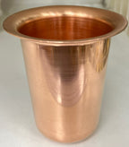100% Pure Copper Tumbler Copper Glass | Plain Simple Design Copper Cup for Water | Ayurvedic Water Glass | Holistic Health Yoga Water Cup 300ml