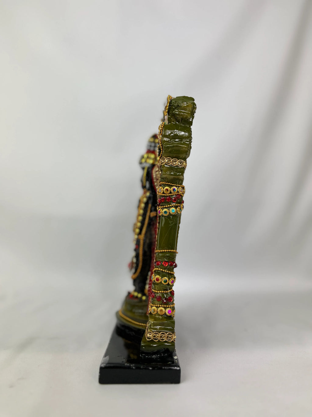 Tirupati Balaji Fine Metal Finish Idol Decorative Showpiece Handcrafted Tirupati Balaji Murti for Home Office and Gifting Purpose Sculpture
