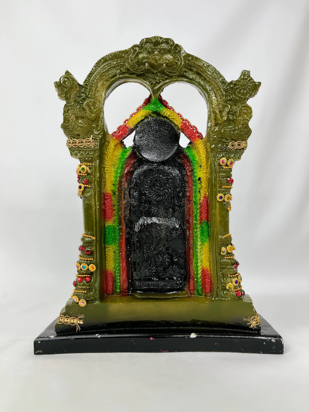 Tirupati Balaji Fine Metal Finish Idol Decorative Showpiece Handcrafted Tirupati Balaji Murti for Home Office and Gifting Purpose Sculpture