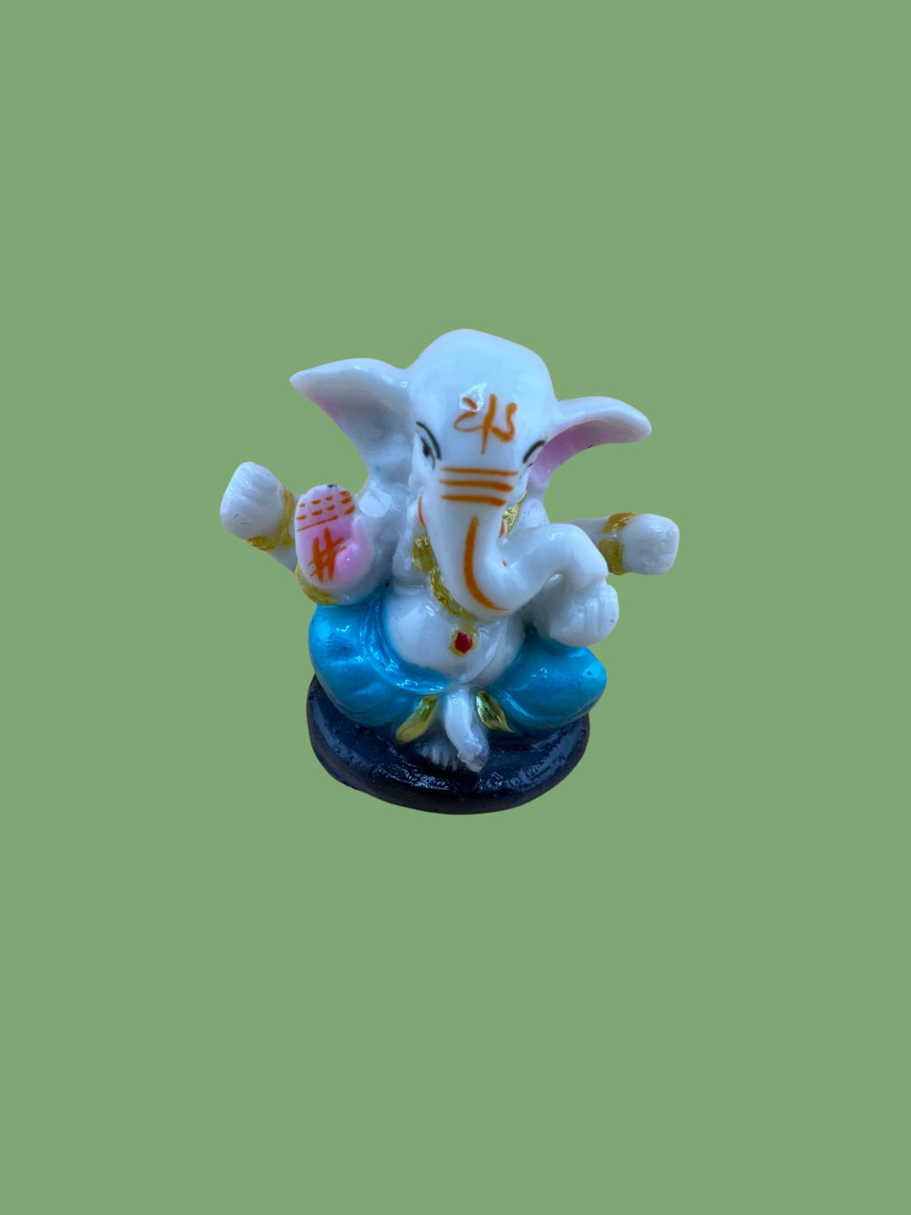 Ganesha for Car Dashboard Statue God Ganesh Murti Ganpati Idol Figurine Decorative Puja Idol Home Decor
