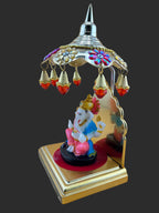 Lord Ganesha Idol with umbrella Ganesh Ji Ki Murti Ganpati Statue for Home Living Room Showpiece Chatra Ganesh Idol Indian festivals gift