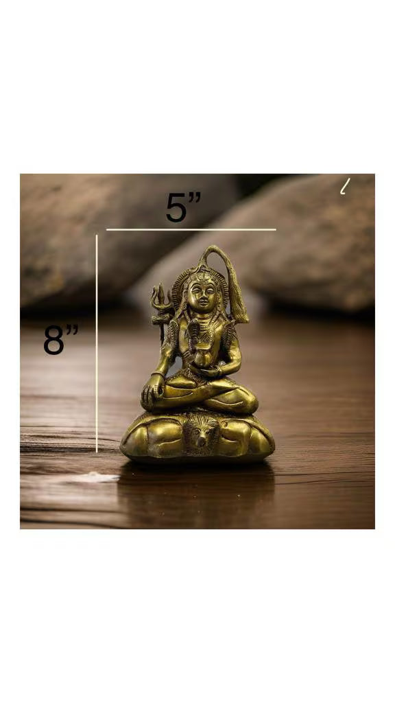 Brass Shiv Ji for home and office decor